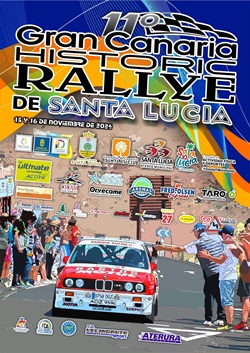 Cartel XI Gran Canaria Historic Rallye