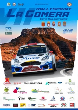 Cartel VII Rallysprint La Gomera