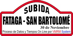 Cartel L Subida de Fataga