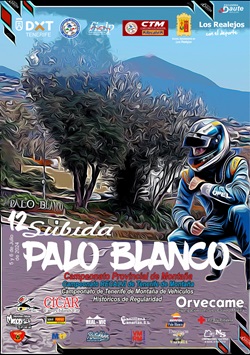 Cartel XII Subida Palo Blanco